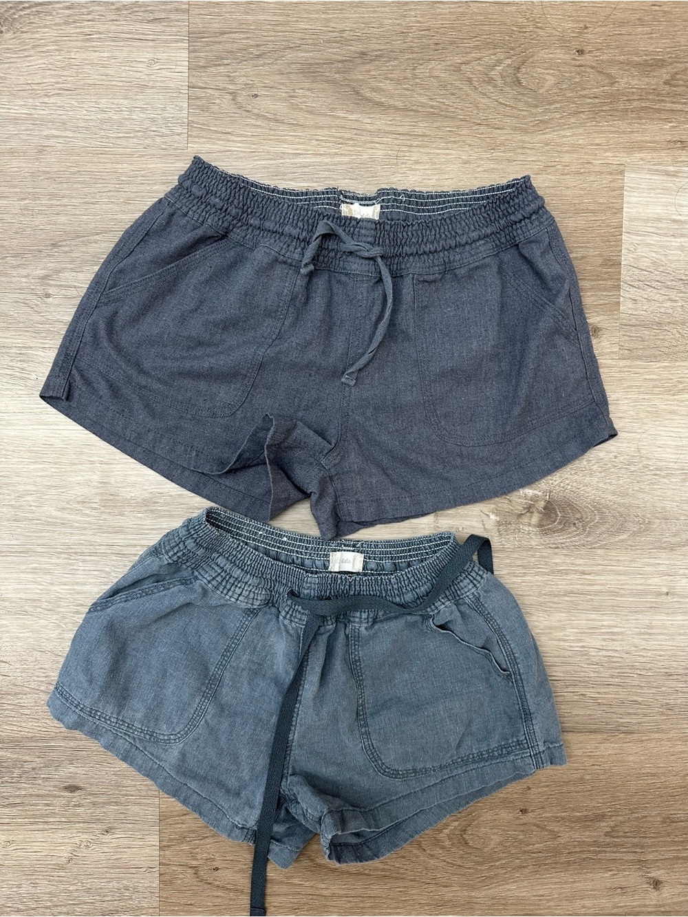Lot Women's Drawstring Lounge Shorts - Altar'd State linen shorts size medium